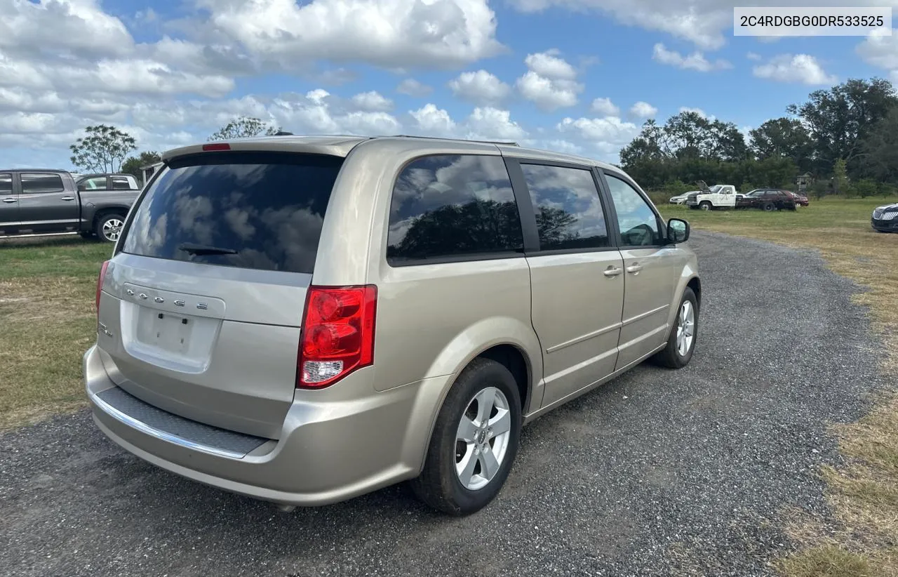 2013 Dodge Grand Caravan Se VIN: 2C4RDGBG0DR533525 Lot: 78907824