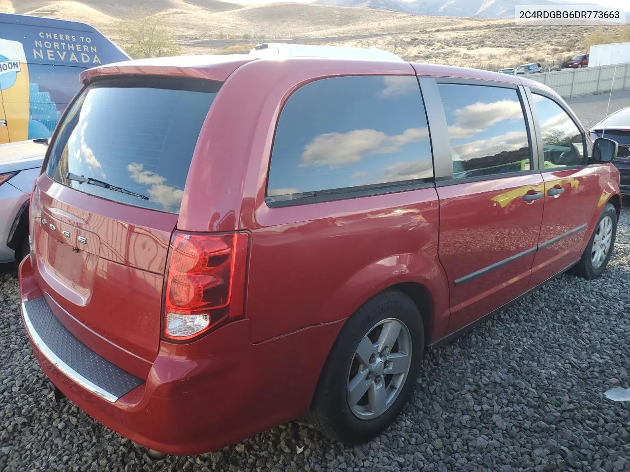 2013 Dodge Grand Caravan Se VIN: 2C4RDGBG6DR773663 Lot: 79048544