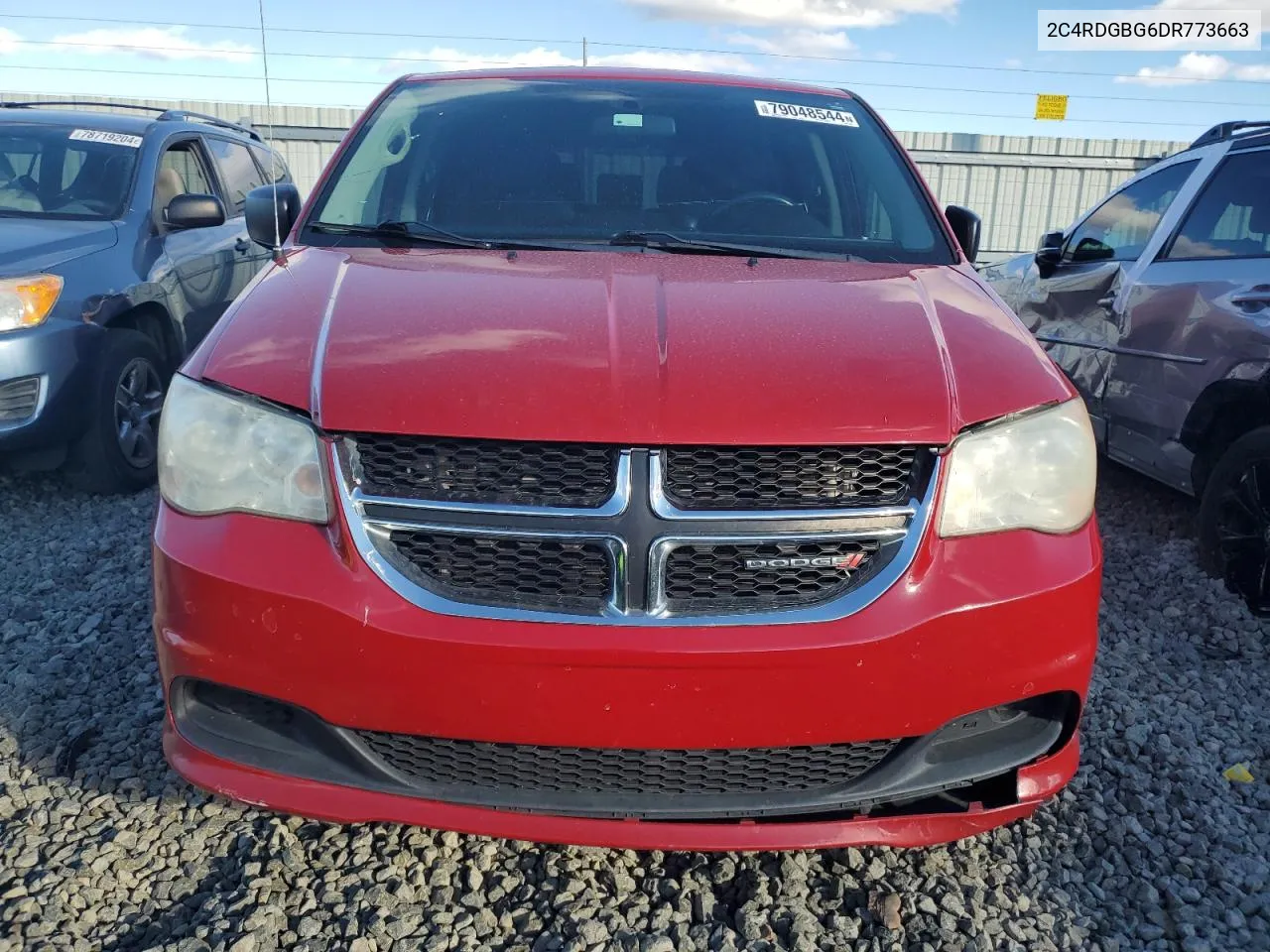 2013 Dodge Grand Caravan Se VIN: 2C4RDGBG6DR773663 Lot: 79048544