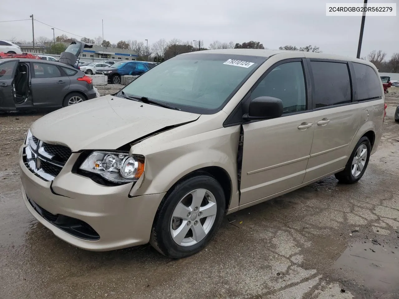 2013 Dodge Grand Caravan Se VIN: 2C4RDGBG2DR562279 Lot: 79310124