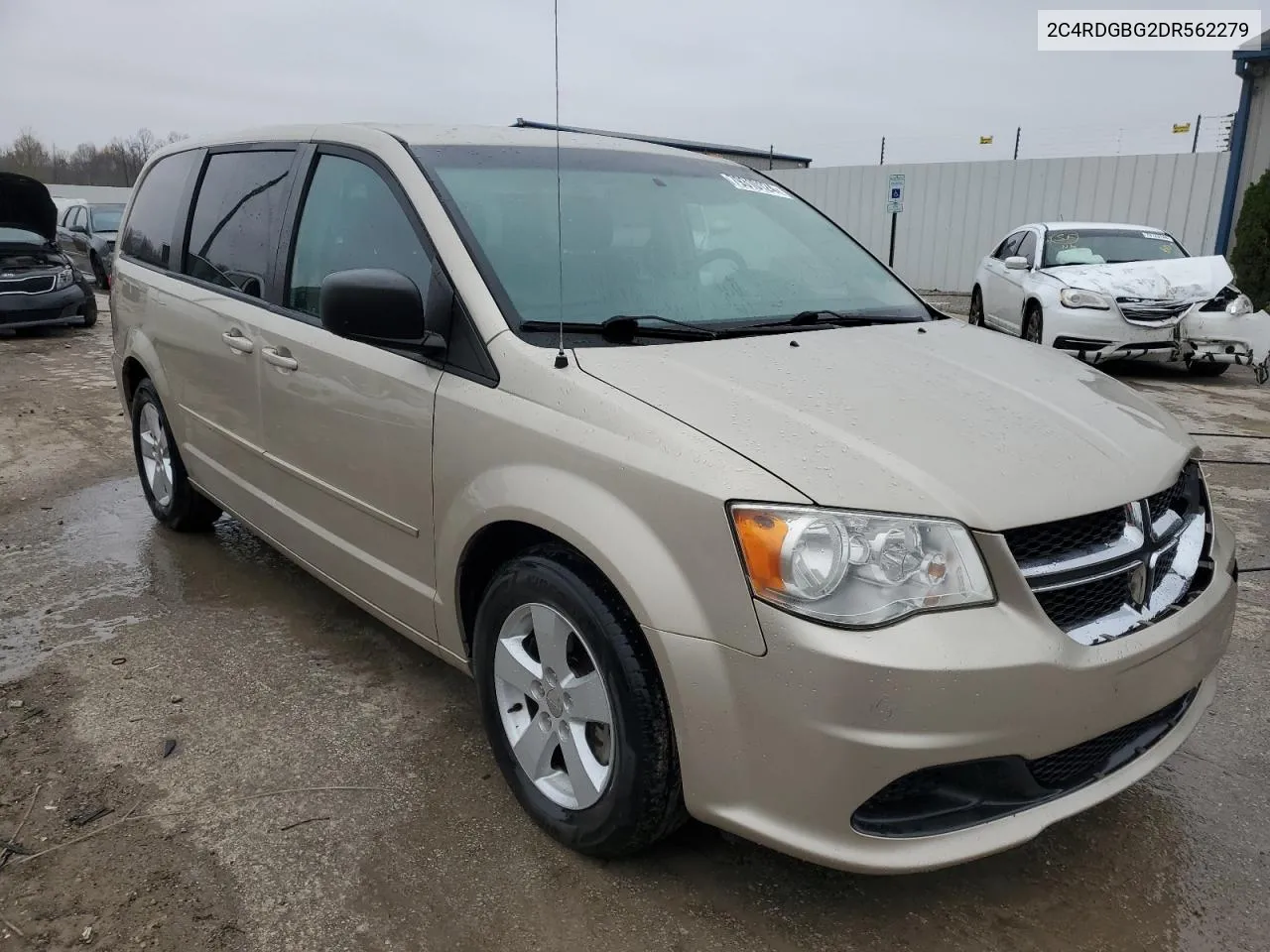 2013 Dodge Grand Caravan Se VIN: 2C4RDGBG2DR562279 Lot: 79310124