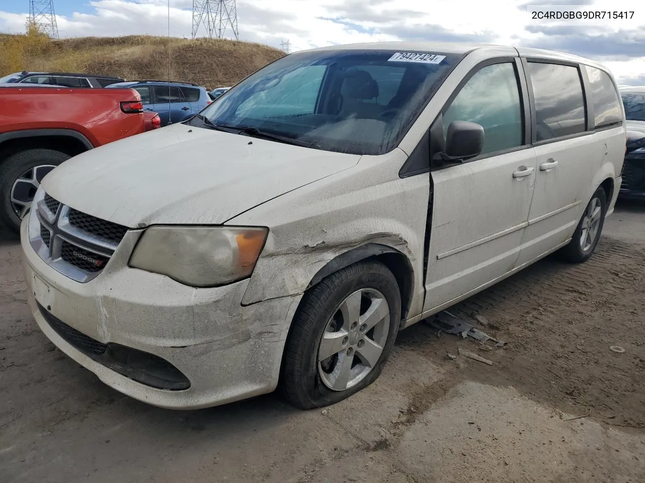 2013 Dodge Grand Caravan Se VIN: 2C4RDGBG9DR715417 Lot: 79427424