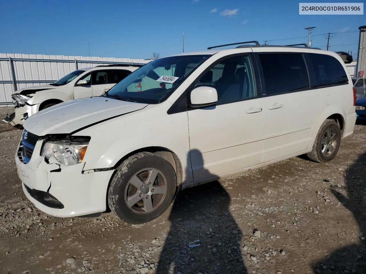 2013 Dodge Grand Caravan Sxt VIN: 2C4RDGCG1DR651906 Lot: 79465894