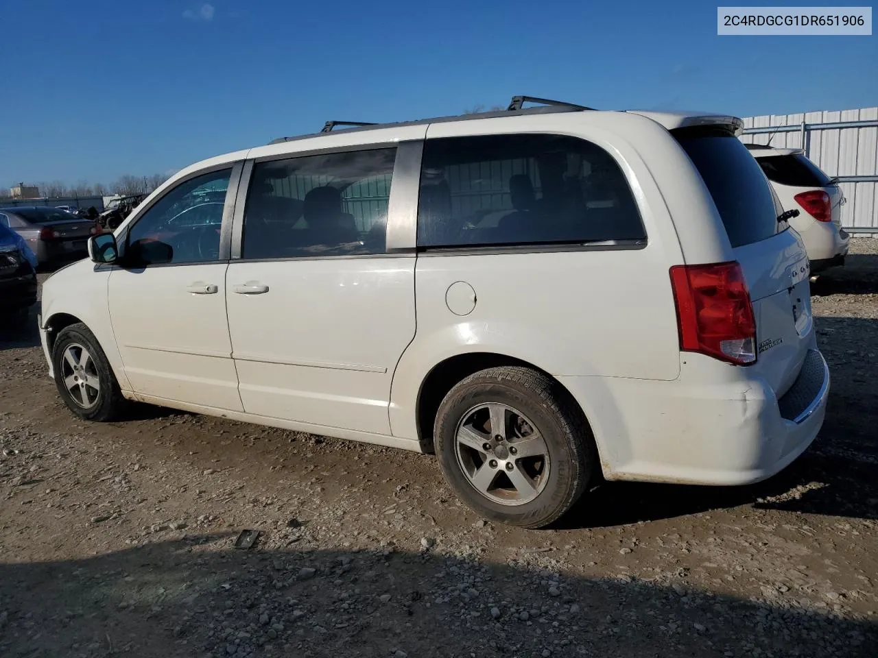 2013 Dodge Grand Caravan Sxt VIN: 2C4RDGCG1DR651906 Lot: 79465894