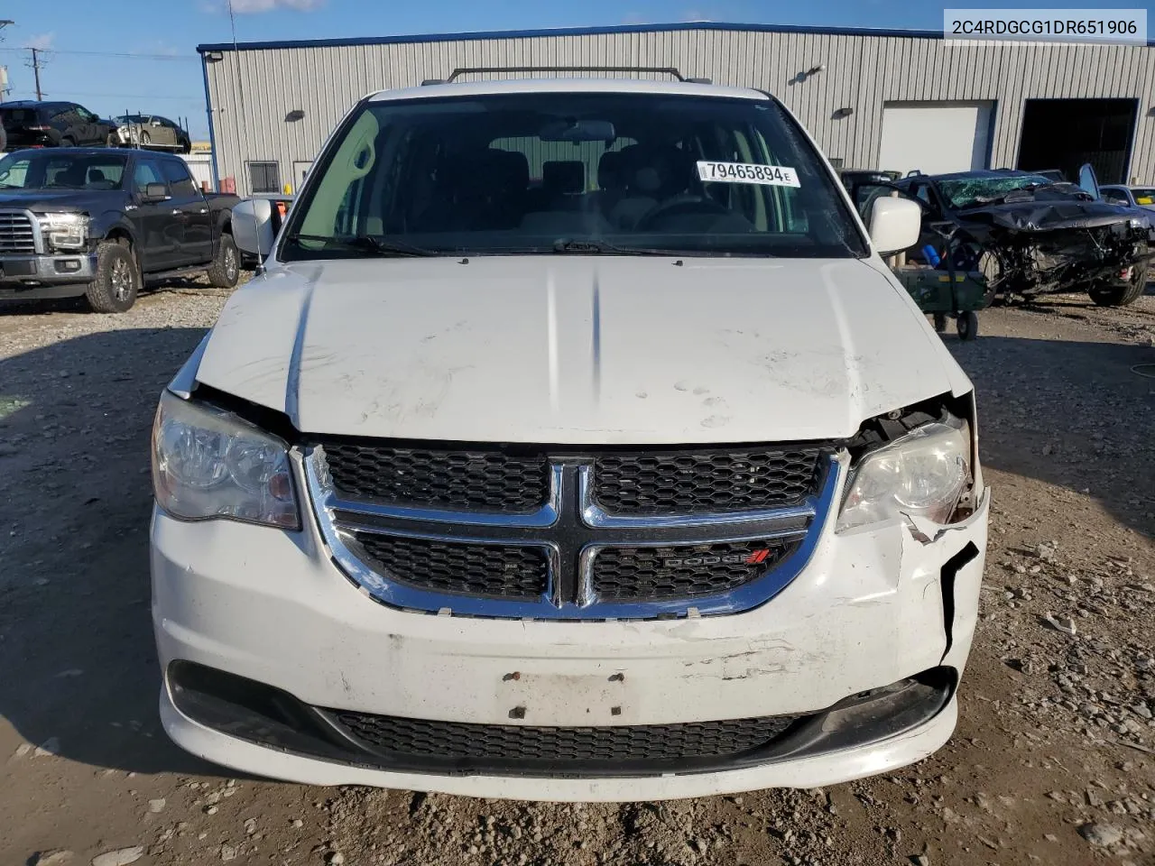 2013 Dodge Grand Caravan Sxt VIN: 2C4RDGCG1DR651906 Lot: 79465894