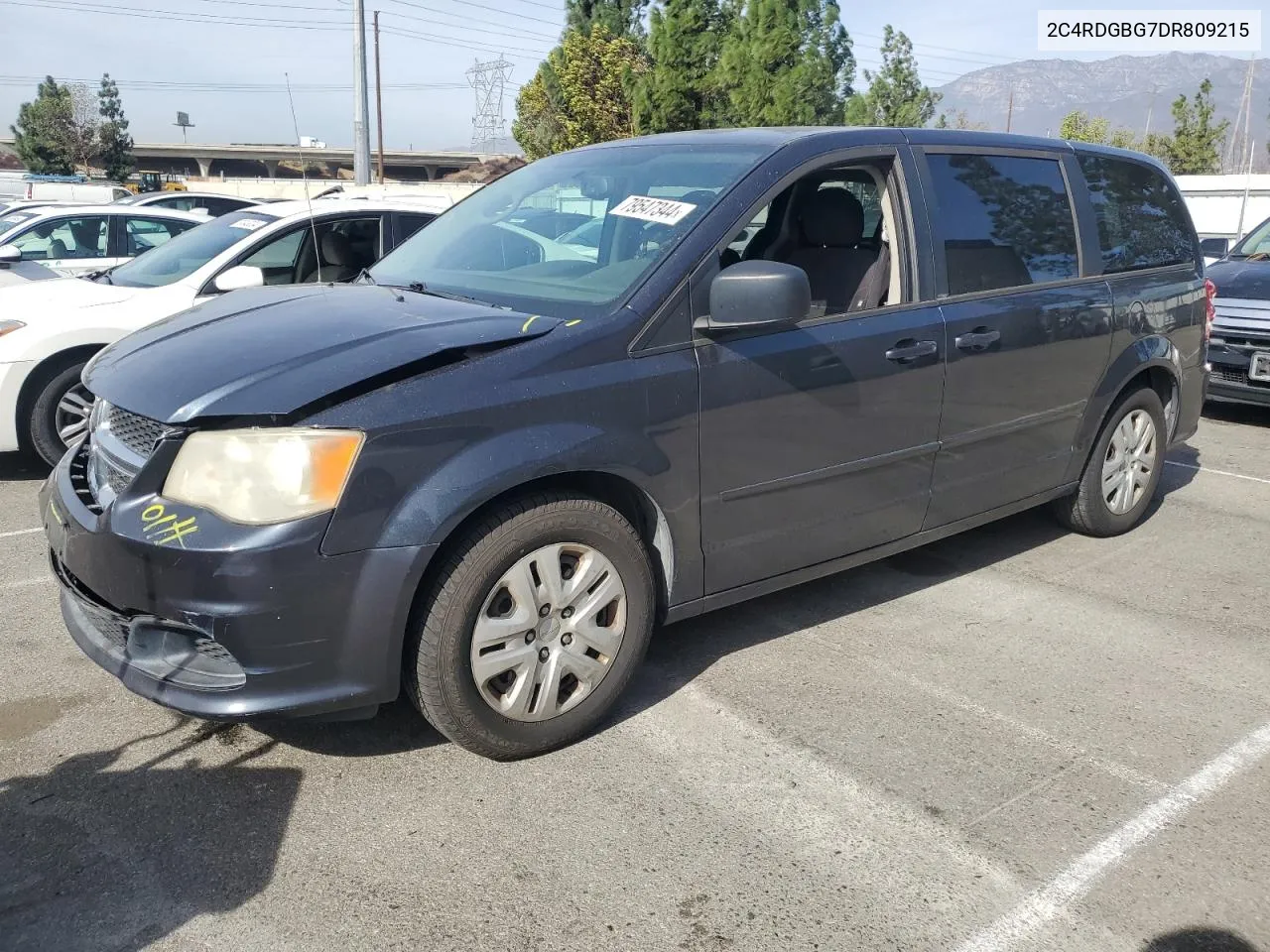 2013 Dodge Grand Caravan Se VIN: 2C4RDGBG7DR809215 Lot: 79547344