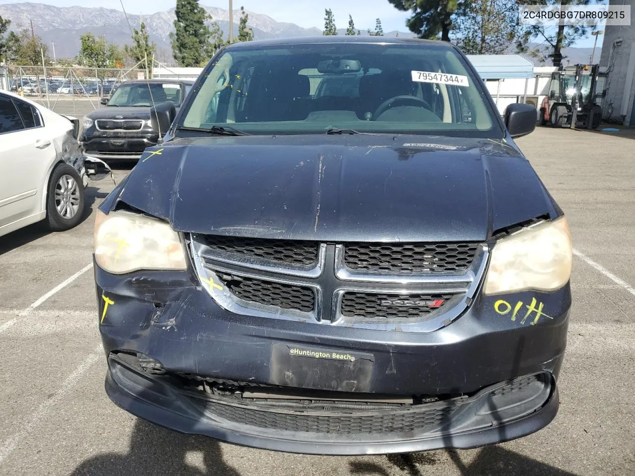 2013 Dodge Grand Caravan Se VIN: 2C4RDGBG7DR809215 Lot: 79547344