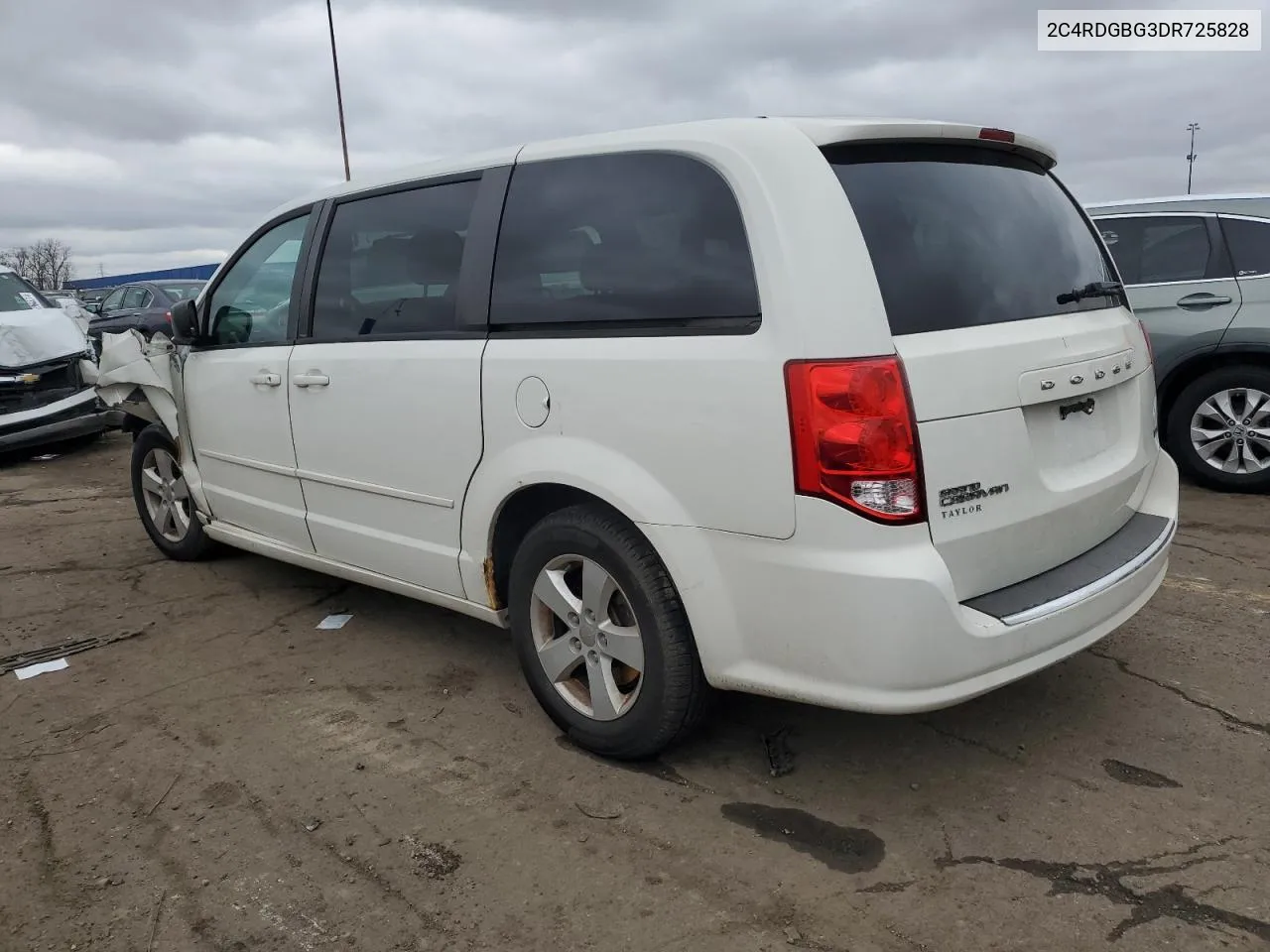 2013 Dodge Grand Caravan Se VIN: 2C4RDGBG3DR725828 Lot: 79612244