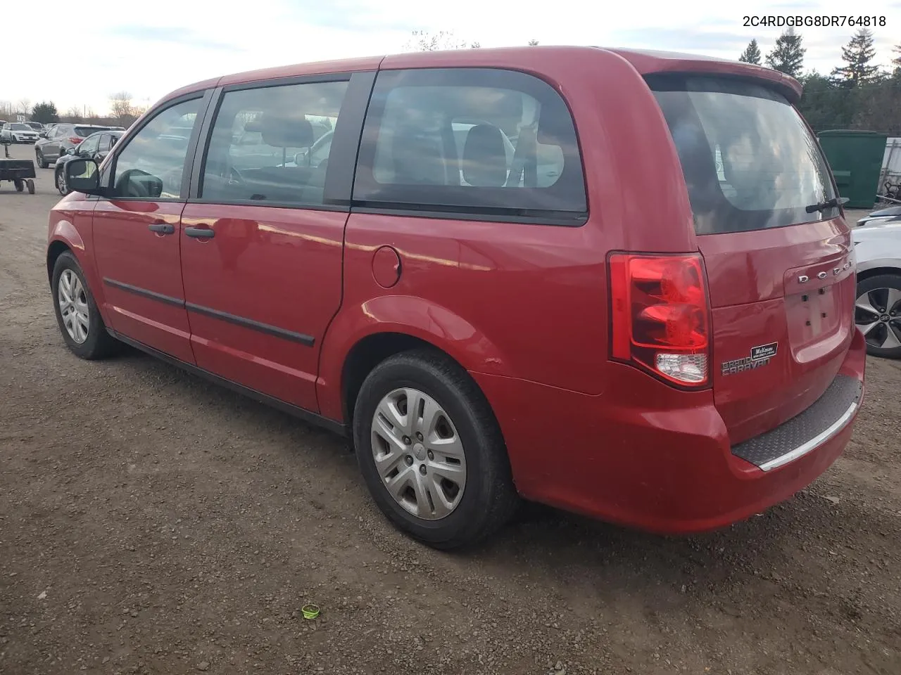 2013 Dodge Grand Caravan Se VIN: 2C4RDGBG8DR764818 Lot: 79628894