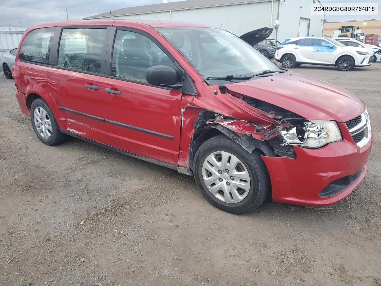 2013 Dodge Grand Caravan Se VIN: 2C4RDGBG8DR764818 Lot: 79628894