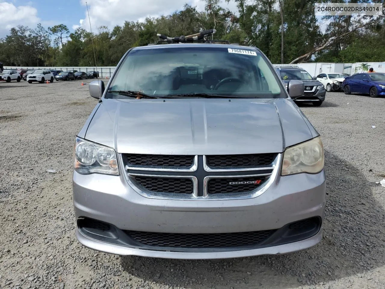 2013 Dodge Grand Caravan Sxt VIN: 2C4RDGCG2DR549014 Lot: 79681174