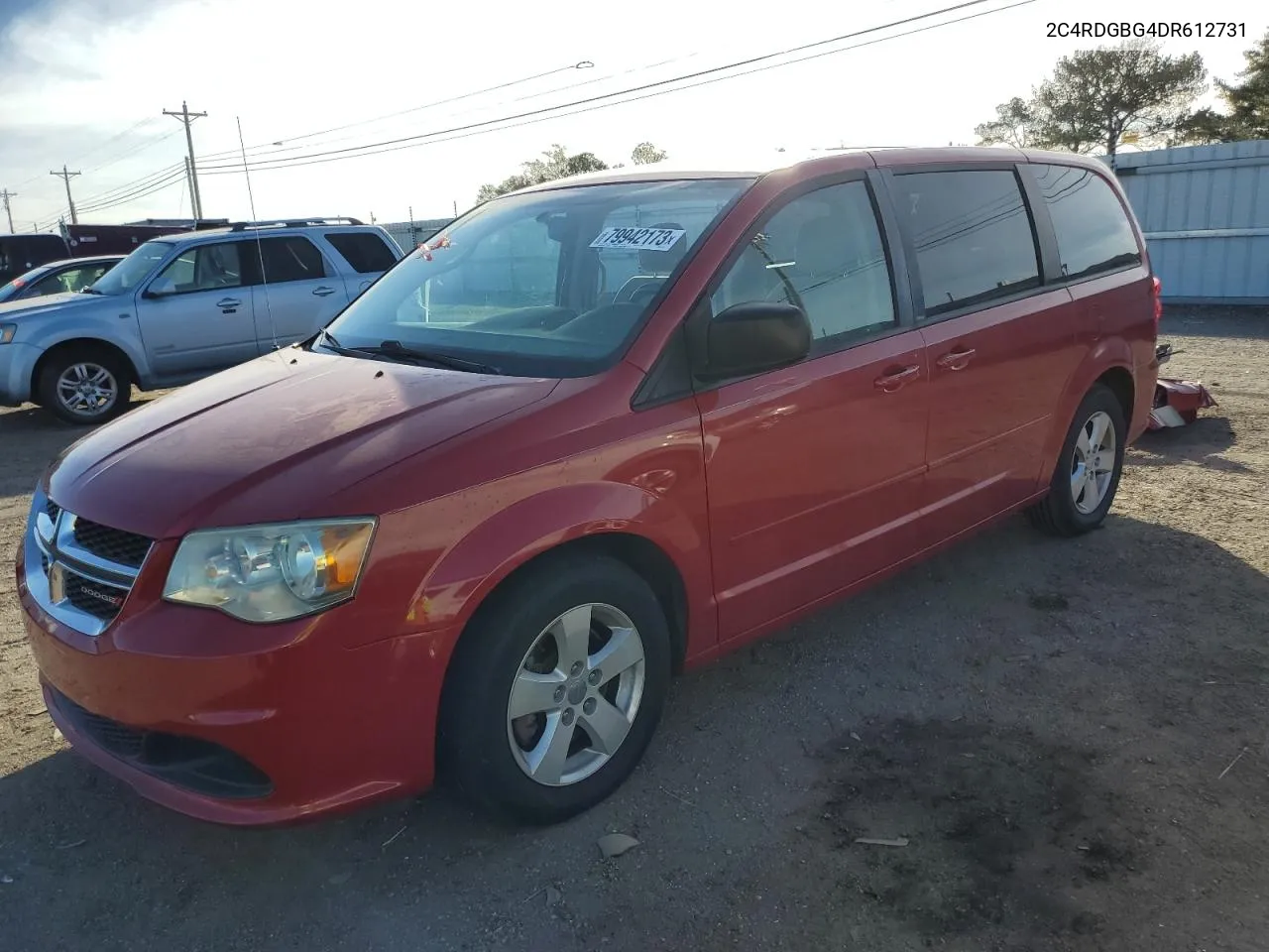 2013 Dodge Grand Caravan Se VIN: 2C4RDGBG4DR612731 Lot: 79942173