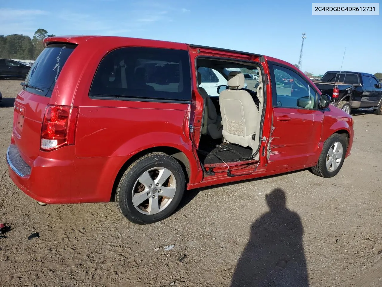 2013 Dodge Grand Caravan Se VIN: 2C4RDGBG4DR612731 Lot: 79942173