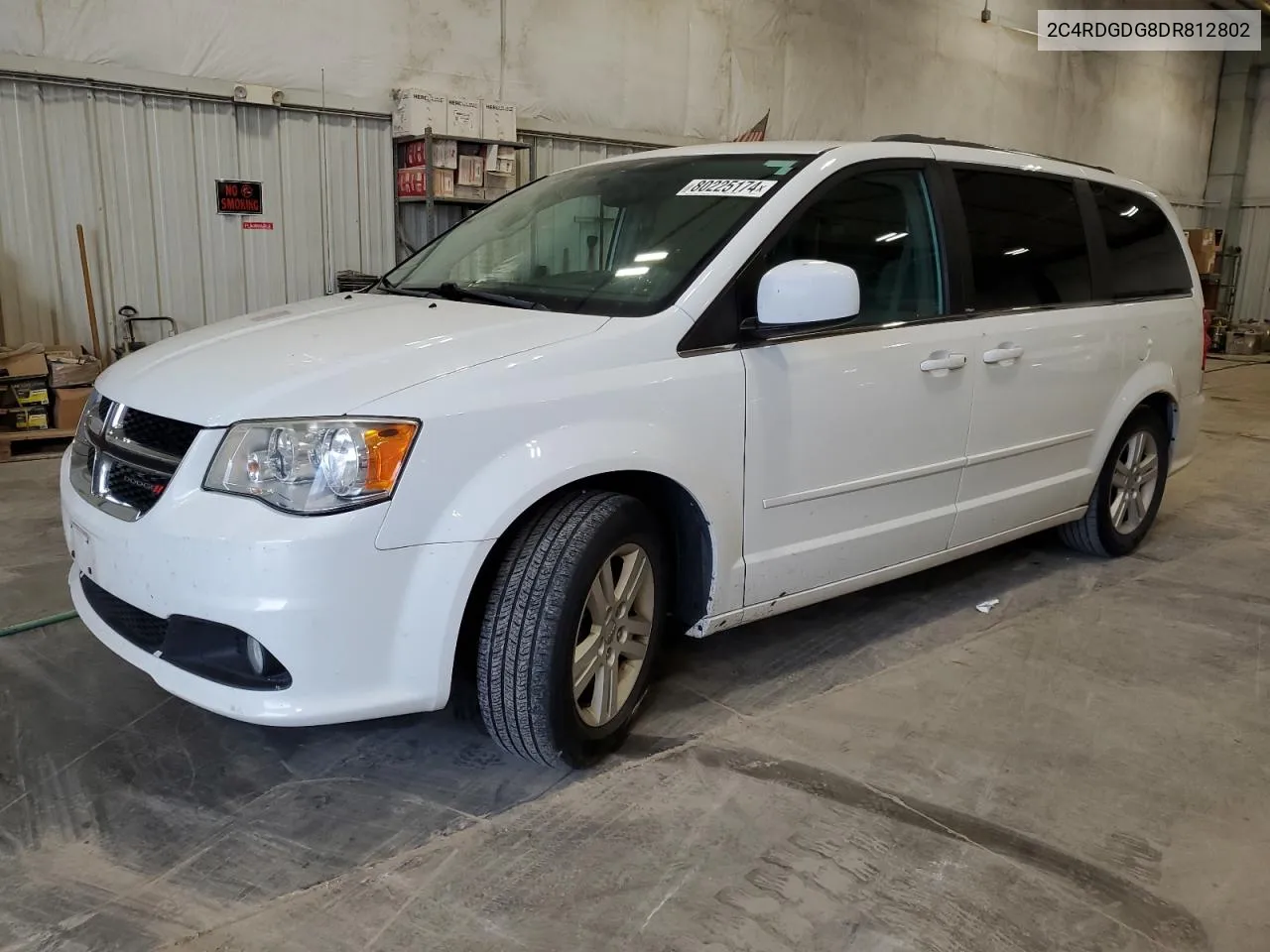 2013 Dodge Grand Caravan Crew VIN: 2C4RDGDG8DR812802 Lot: 80225174