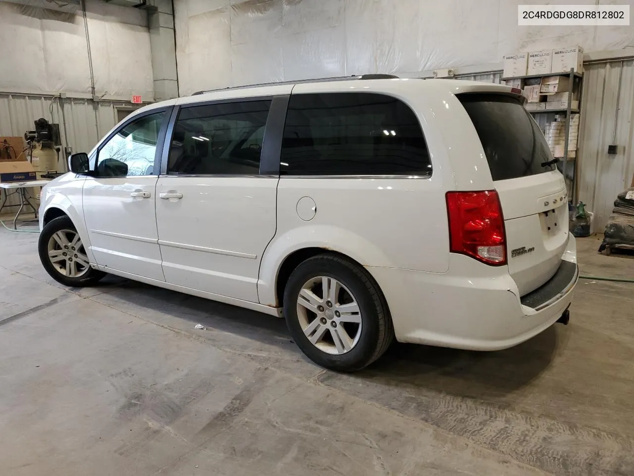 2013 Dodge Grand Caravan Crew VIN: 2C4RDGDG8DR812802 Lot: 80225174