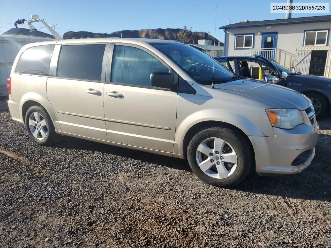 2013 Dodge Grand Caravan Se VIN: 2C4RDGBG2DR567238 Lot: 80590764