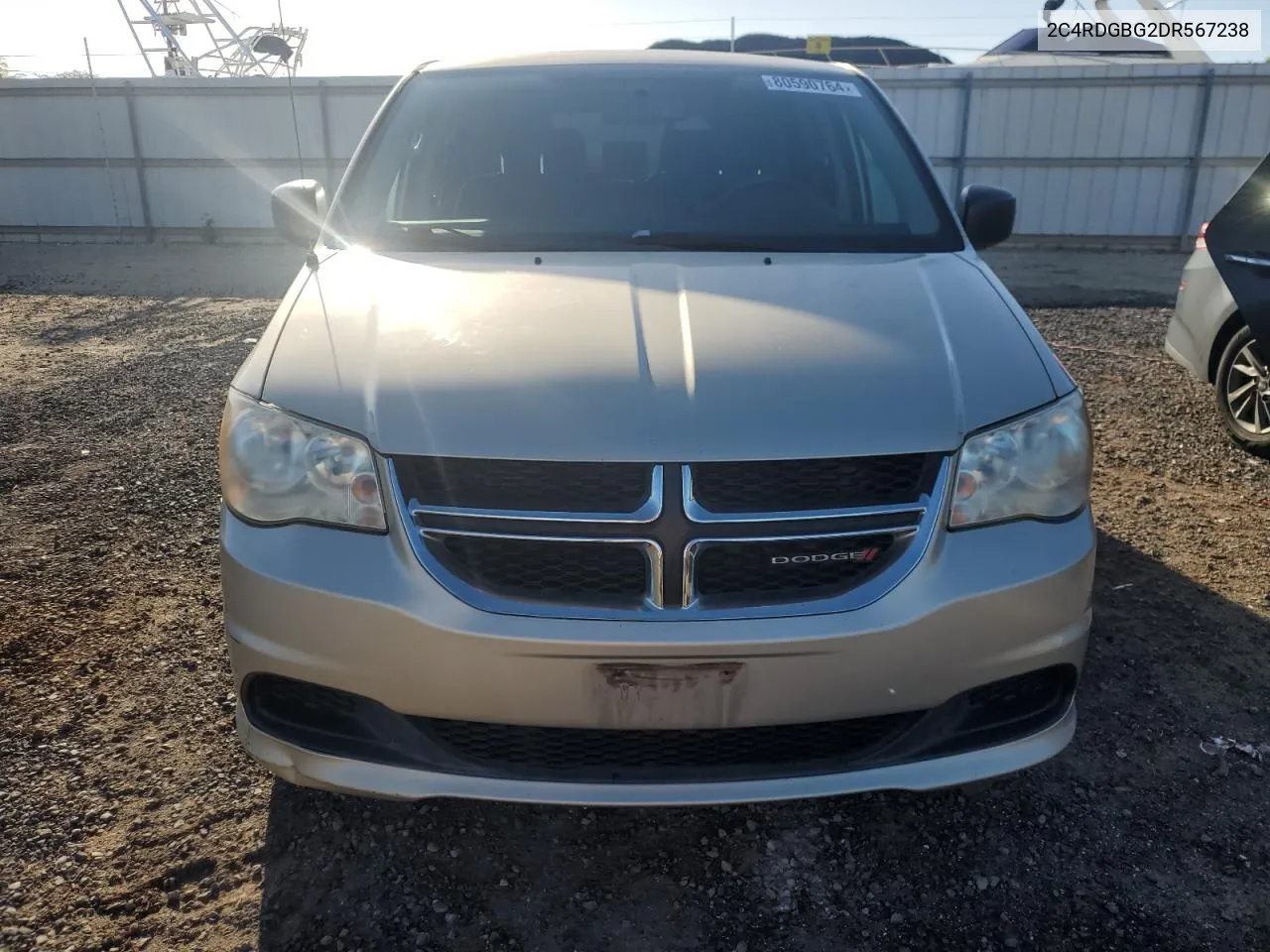 2013 Dodge Grand Caravan Se VIN: 2C4RDGBG2DR567238 Lot: 80590764