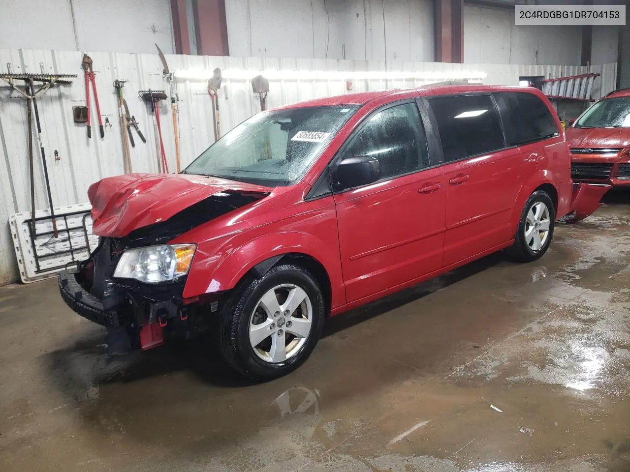 2013 Dodge Grand Caravan Se VIN: 2C4RDGBG1DR704153 Lot: 80685854