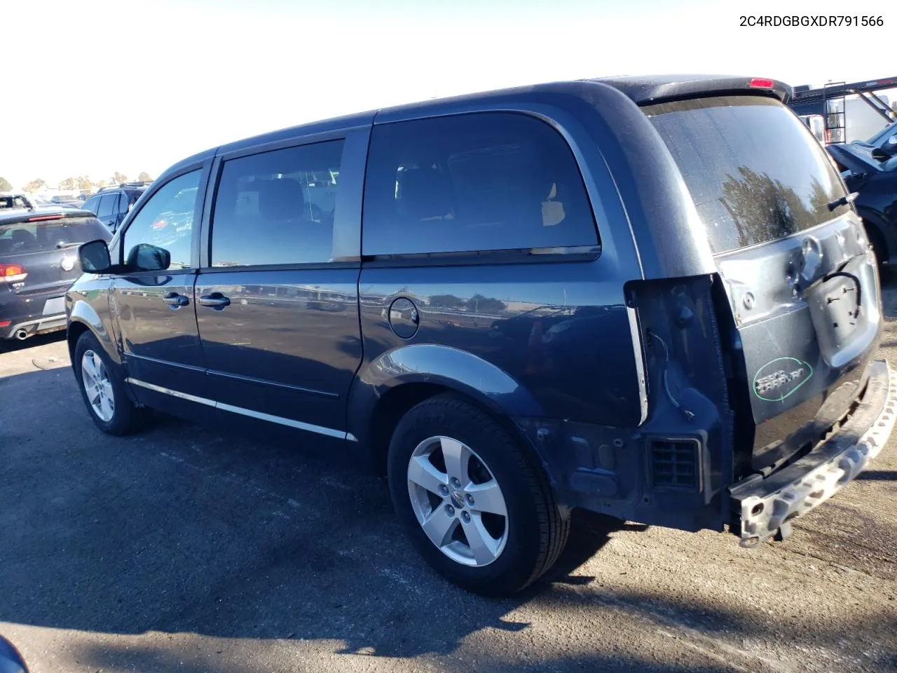 2013 Dodge Grand Caravan Se VIN: 2C4RDGBGXDR791566 Lot: 81246354