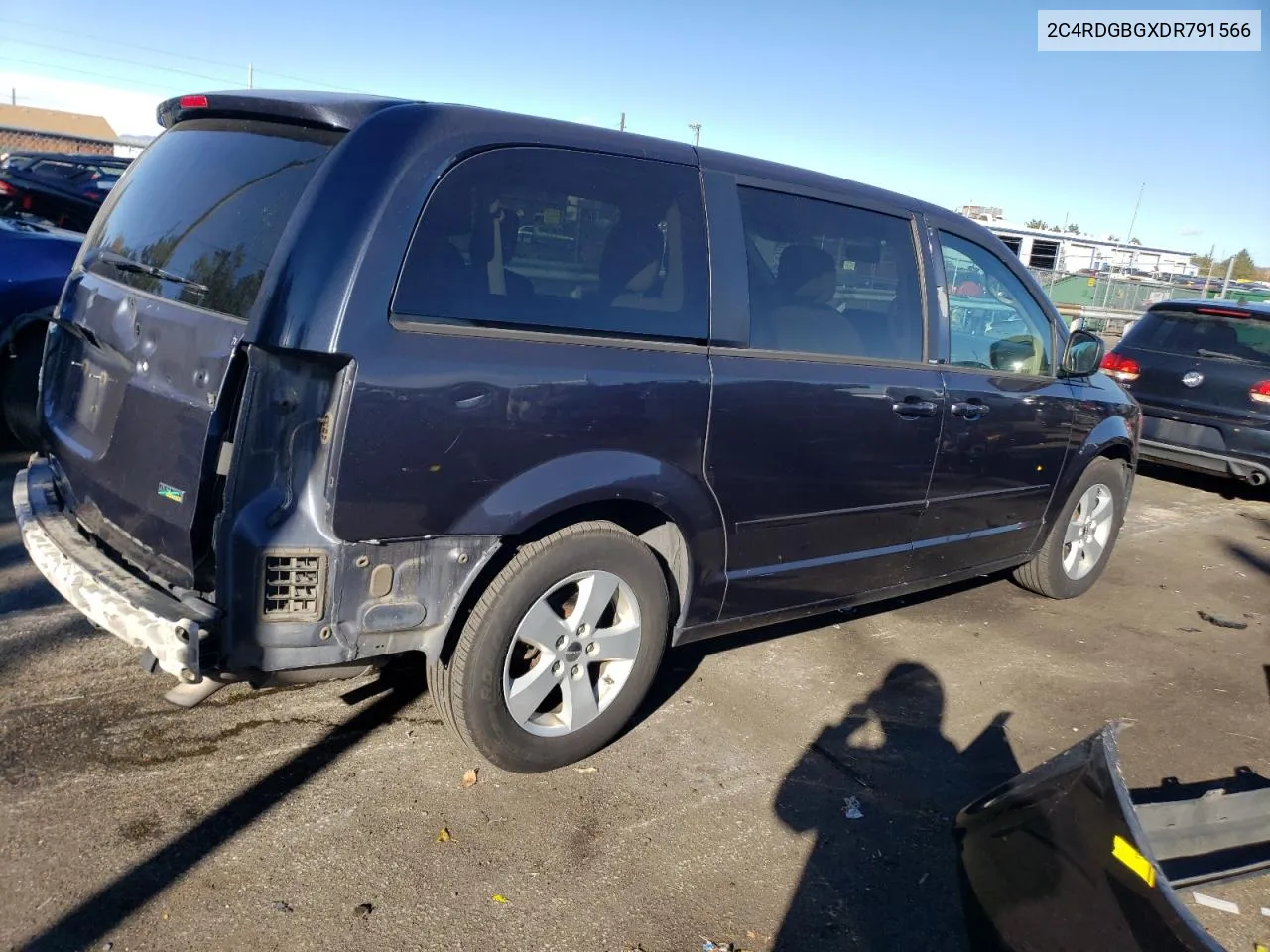 2013 Dodge Grand Caravan Se VIN: 2C4RDGBGXDR791566 Lot: 81246354