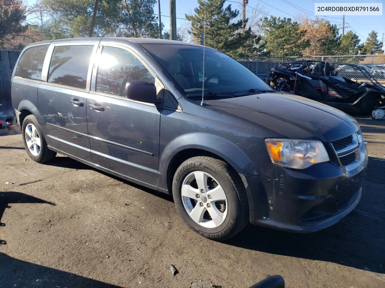 2013 Dodge Grand Caravan Se VIN: 2C4RDGBGXDR791566 Lot: 81246354