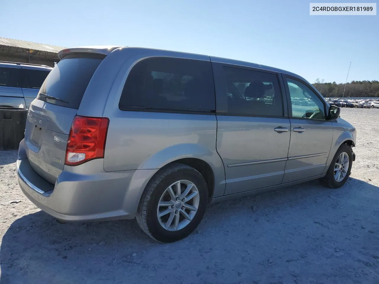 2014 Dodge Grand Caravan Se VIN: 2C4RDGBGXER181989 Lot: 43464164