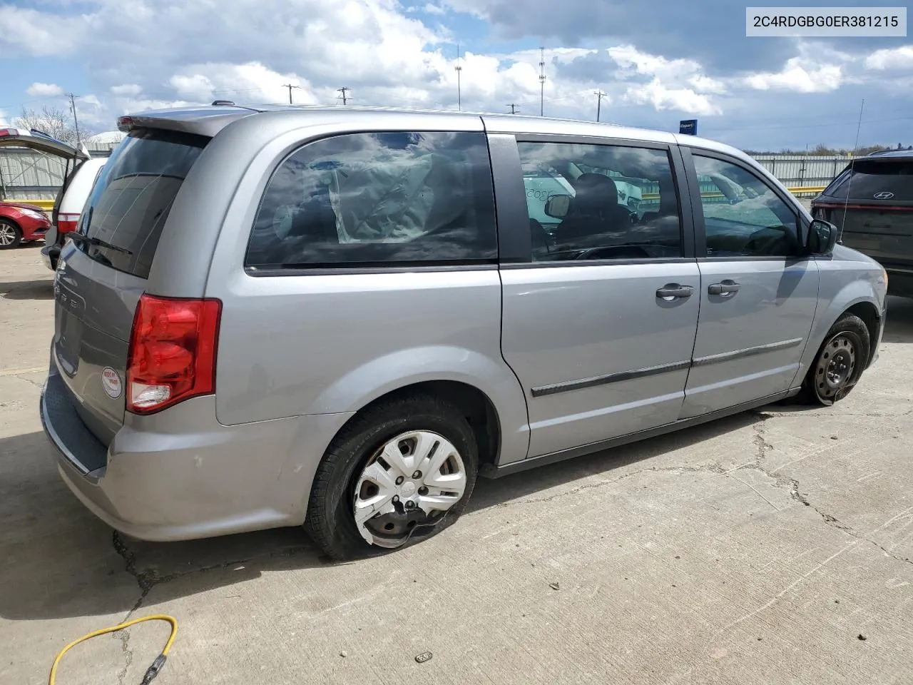 2C4RDGBG0ER381215 2014 Dodge Grand Caravan Se