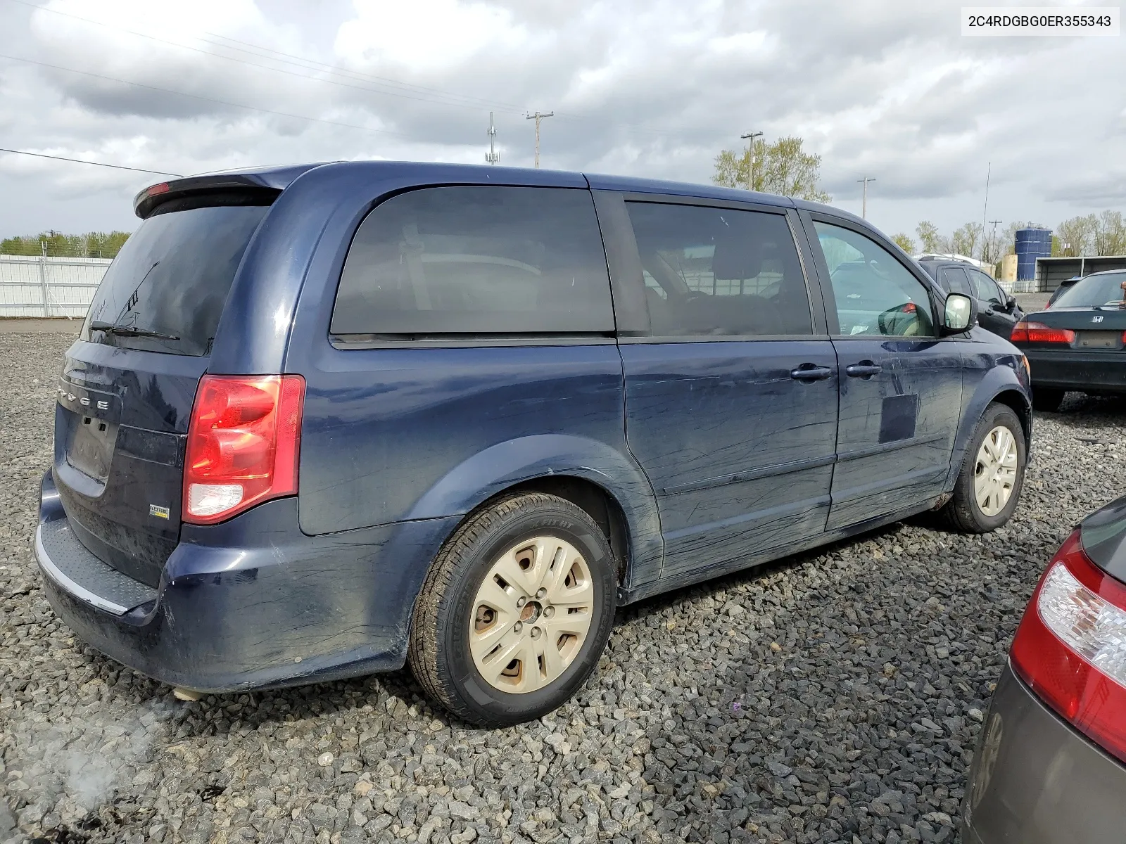 2014 Dodge Grand Caravan Se VIN: 2C4RDGBG0ER355343 Lot: 49939904