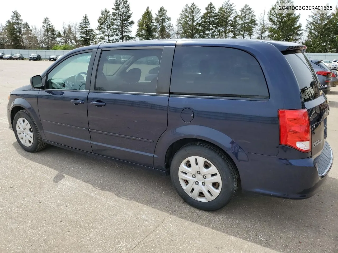 2014 Dodge Grand Caravan Se VIN: 2C4RDGBG3ER401635 Lot: 50658694