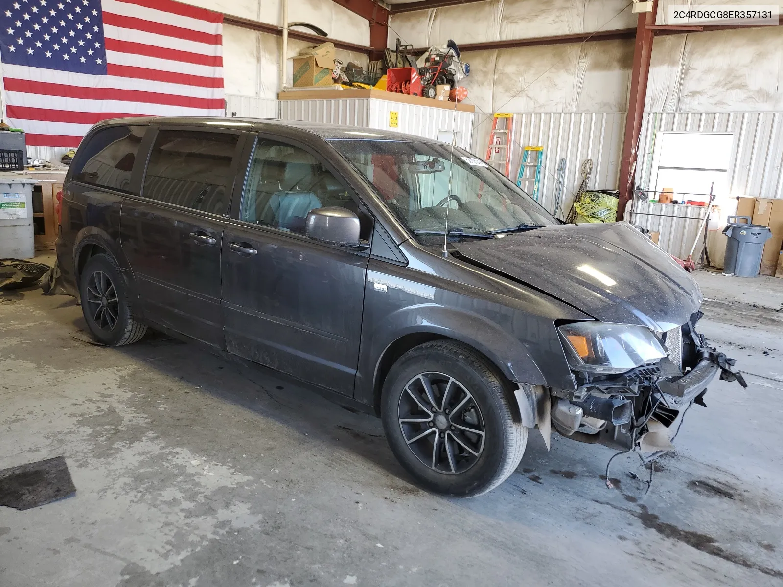 2C4RDGCG8ER357131 2014 Dodge Grand Caravan Sxt