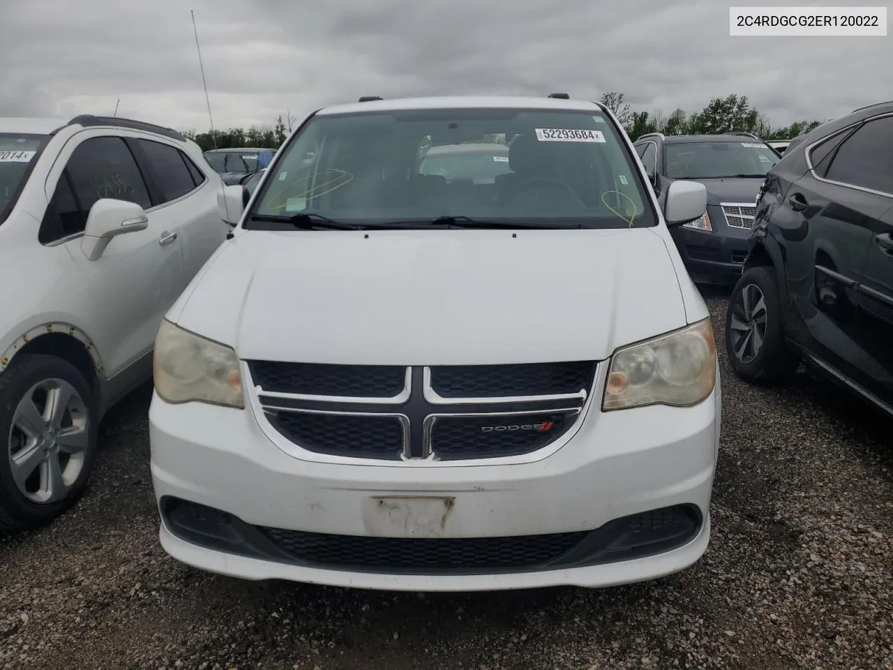 2014 Dodge Grand Caravan Sxt VIN: 2C4RDGCG2ER120022 Lot: 52293684