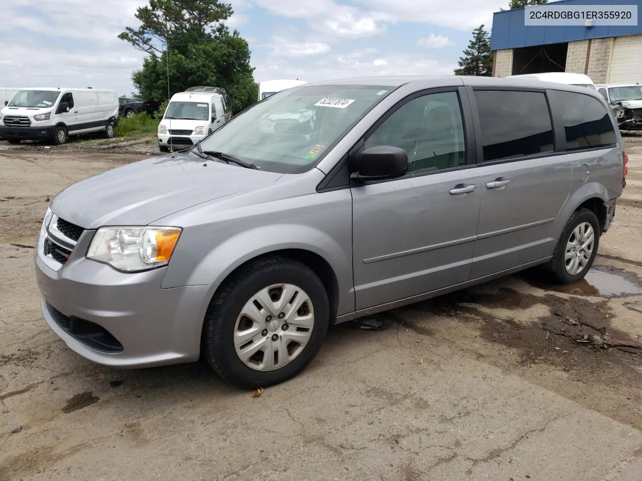 2014 Dodge Grand Caravan Se VIN: 2C4RDGBG1ER355920 Lot: 52327874