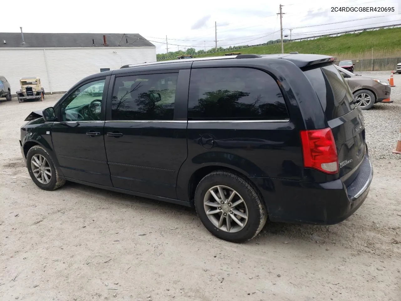 2014 Dodge Grand Caravan Sxt VIN: 2C4RDGCG8ER420695 Lot: 55020764