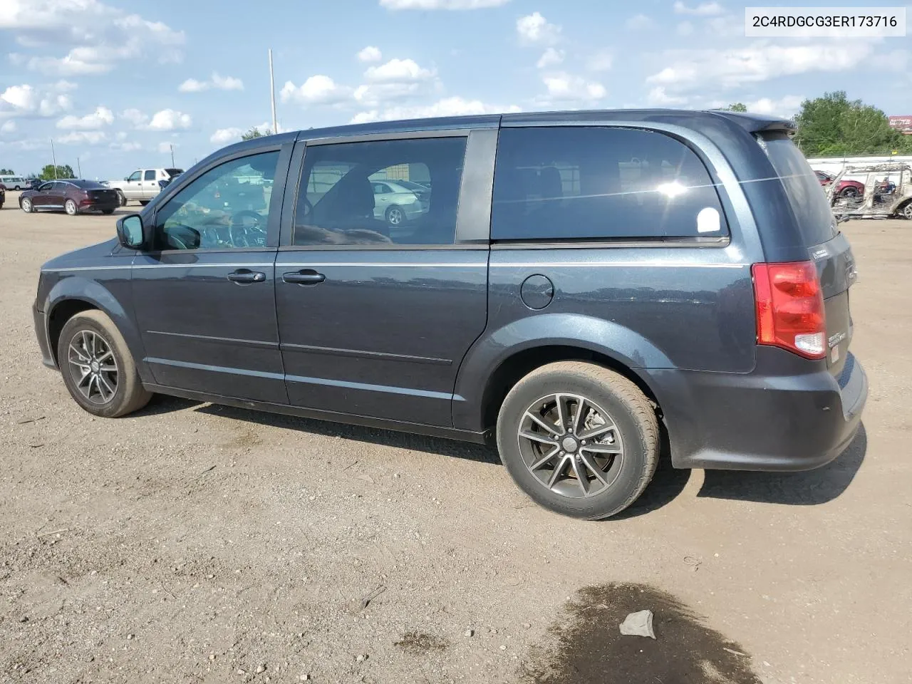 2014 Dodge Grand Caravan Sxt VIN: 2C4RDGCG3ER173716 Lot: 56185994