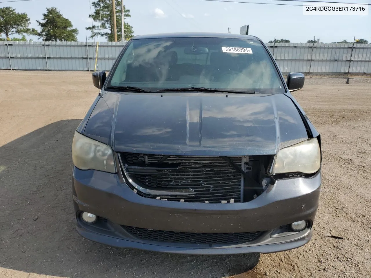 2C4RDGCG3ER173716 2014 Dodge Grand Caravan Sxt