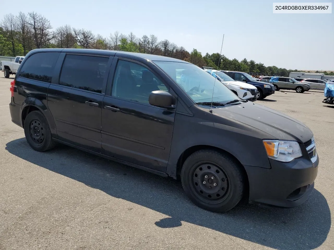 2014 Dodge Grand Caravan Se VIN: 2C4RDGBGXER334967 Lot: 58081104