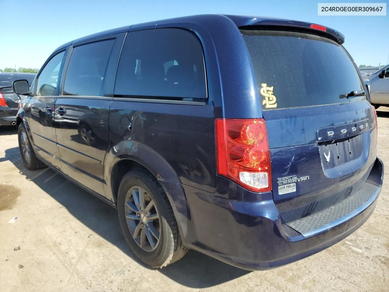 2C4RDGEG0ER309667 2014 Dodge Grand Caravan R/T