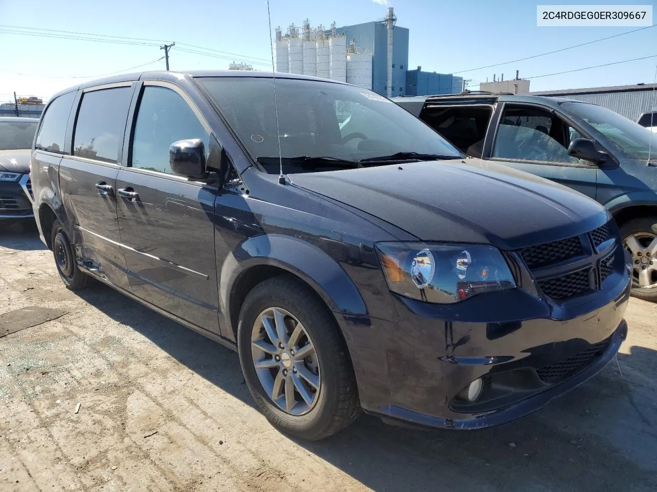 2014 Dodge Grand Caravan R/T VIN: 2C4RDGEG0ER309667 Lot: 58180304