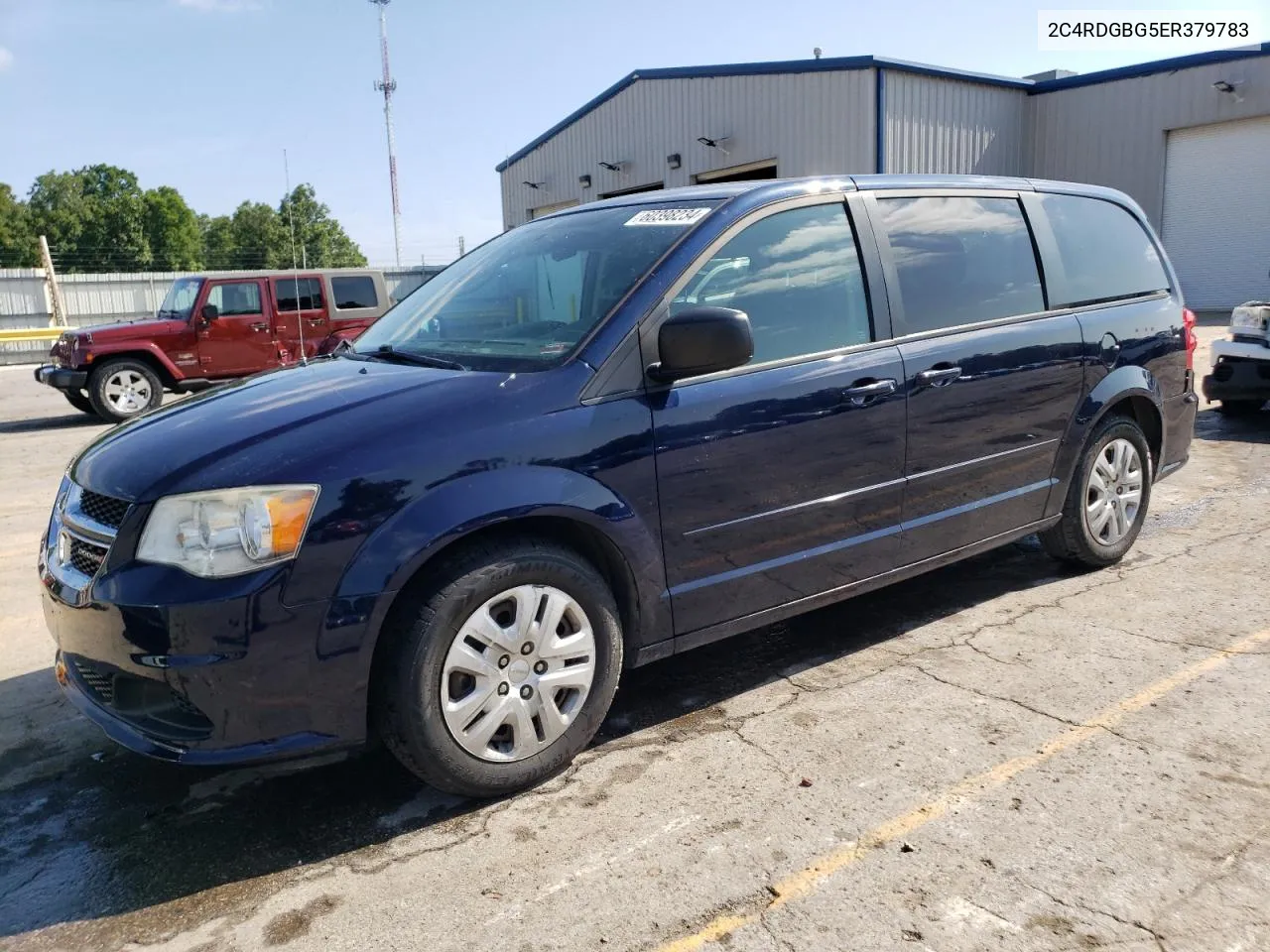 2014 Dodge Grand Caravan Se VIN: 2C4RDGBG5ER379783 Lot: 60398234