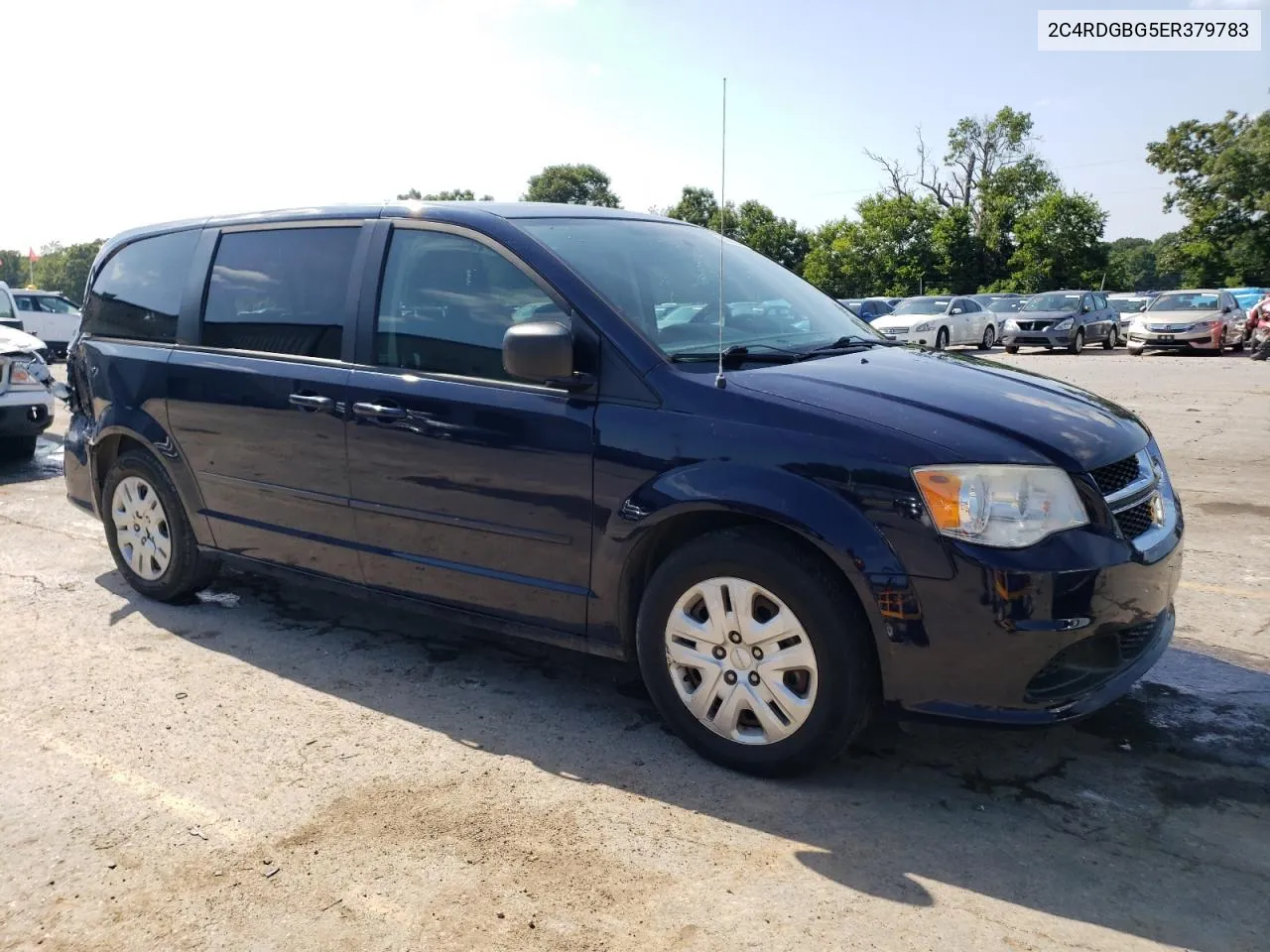 2014 Dodge Grand Caravan Se VIN: 2C4RDGBG5ER379783 Lot: 60398234