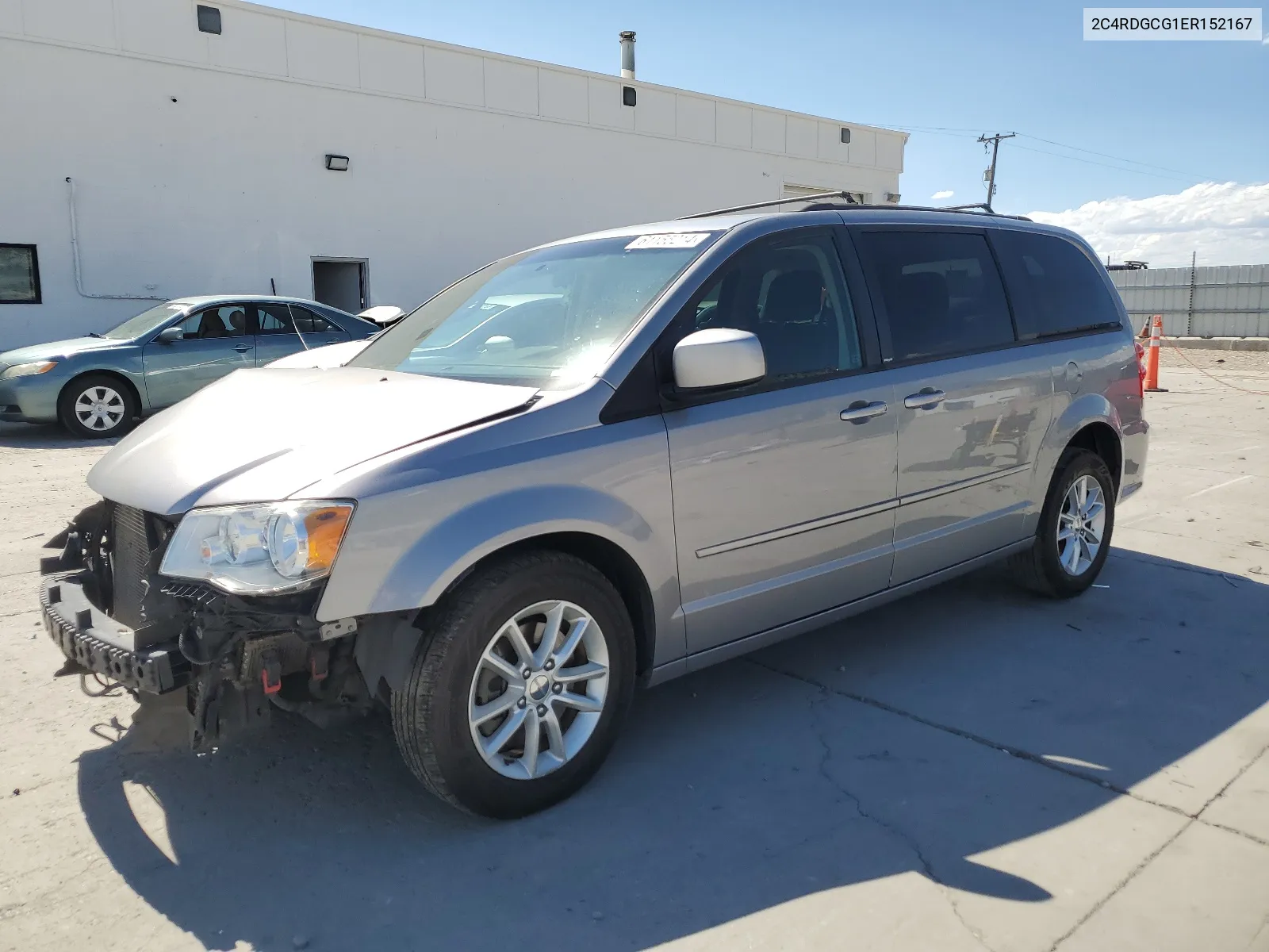 2014 Dodge Grand Caravan Sxt VIN: 2C4RDGCG1ER152167 Lot: 61155214