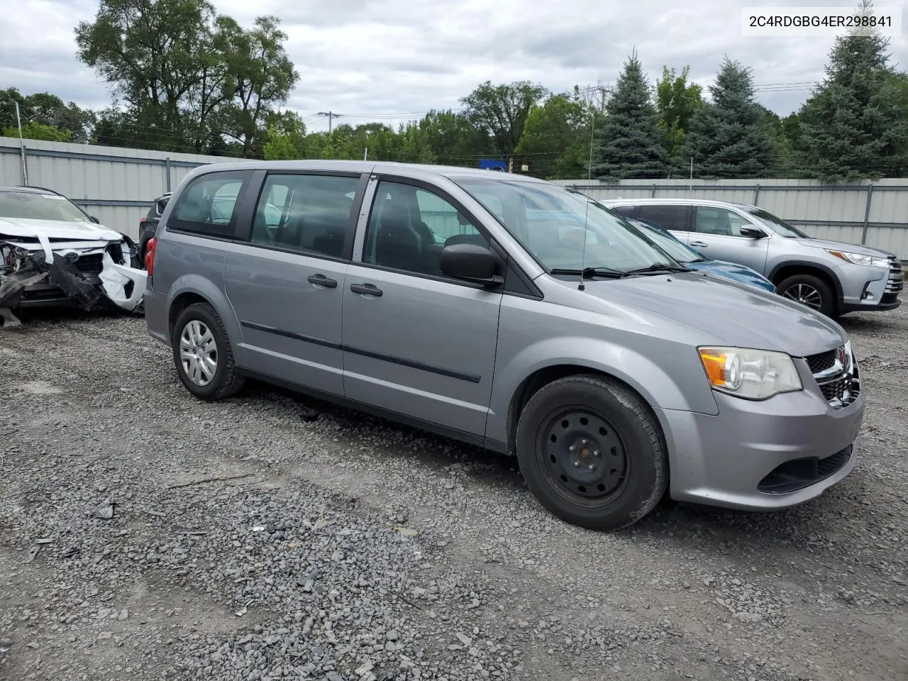 2014 Dodge Grand Caravan Se VIN: 2C4RDGBG4ER298841 Lot: 62118584