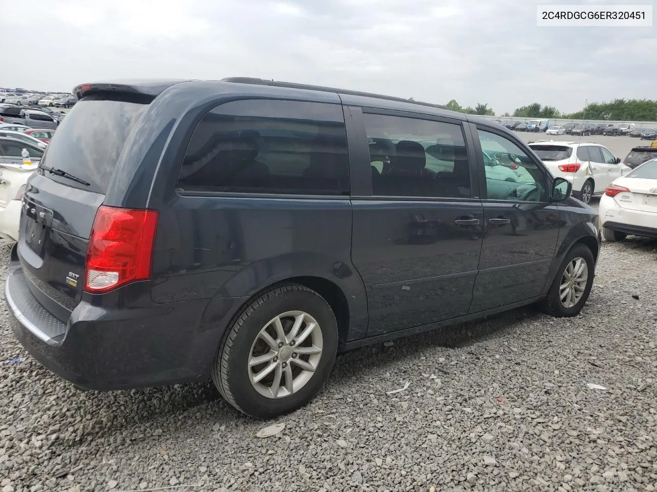 2C4RDGCG6ER320451 2014 Dodge Grand Caravan Sxt