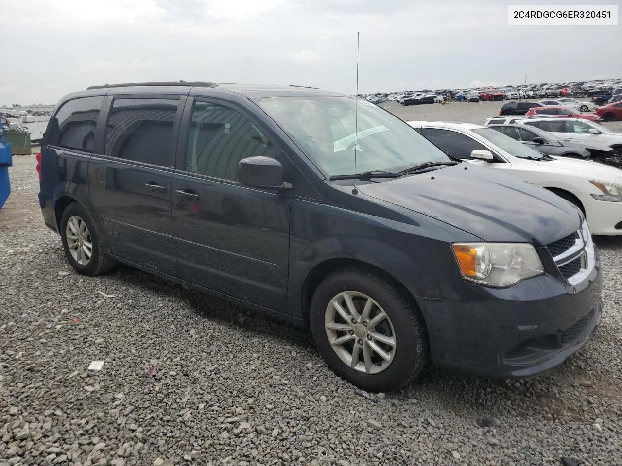 2C4RDGCG6ER320451 2014 Dodge Grand Caravan Sxt