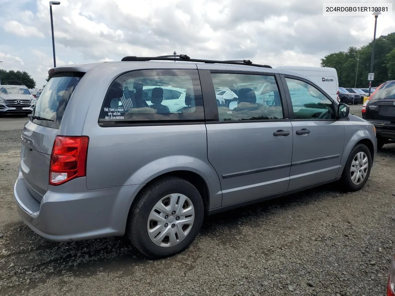 2014 Dodge Grand Caravan Se VIN: 2C4RDGBG1ER130381 Lot: 62496444