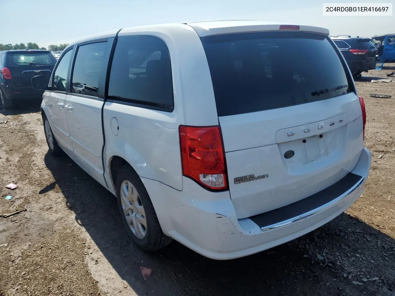 2014 Dodge Grand Caravan Se VIN: 2C4RDGBG1ER416697 Lot: 62682824