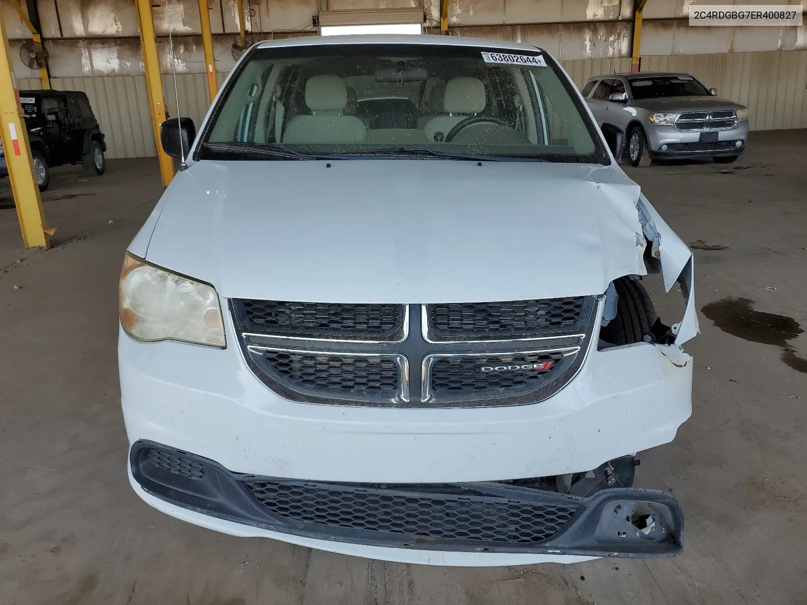 2C4RDGBG7ER400827 2014 Dodge Grand Caravan Se