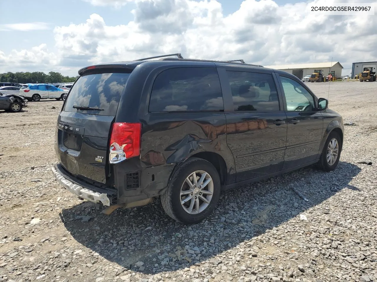 2014 Dodge Grand Caravan Sxt VIN: 2C4RDGCG5ER429967 Lot: 64087684