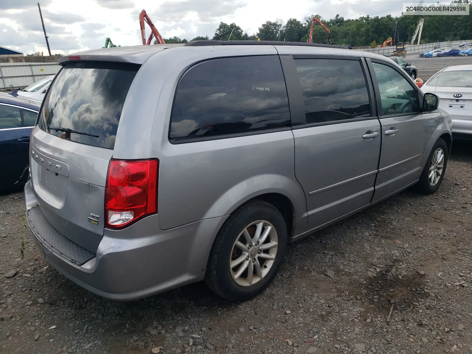 2C4RDGCG0ER429598 2014 Dodge Grand Caravan Sxt