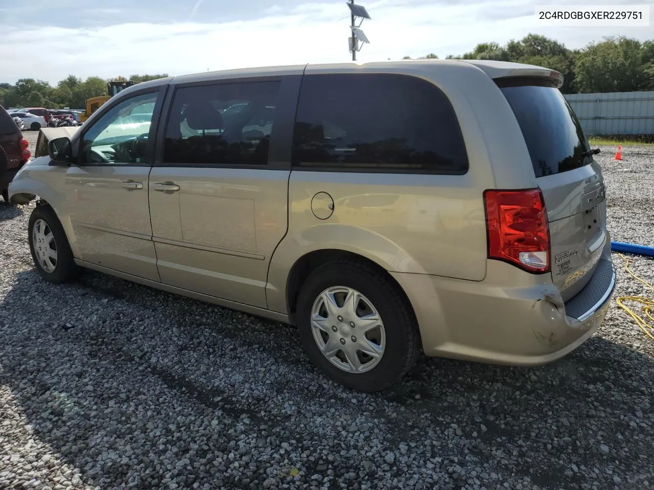 2014 Dodge Grand Caravan Se VIN: 2C4RDGBGXER229751 Lot: 64427904